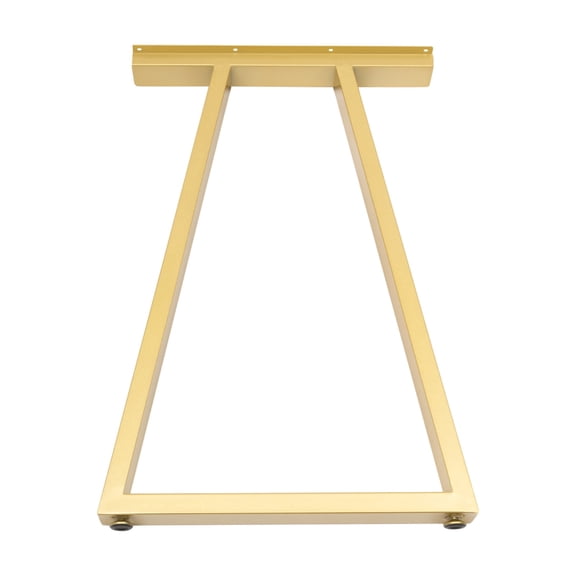 2PCS Gold Metal Table Legs, 28 Inch Modern Furniture Legs, for Home Office Coffee Shop Table