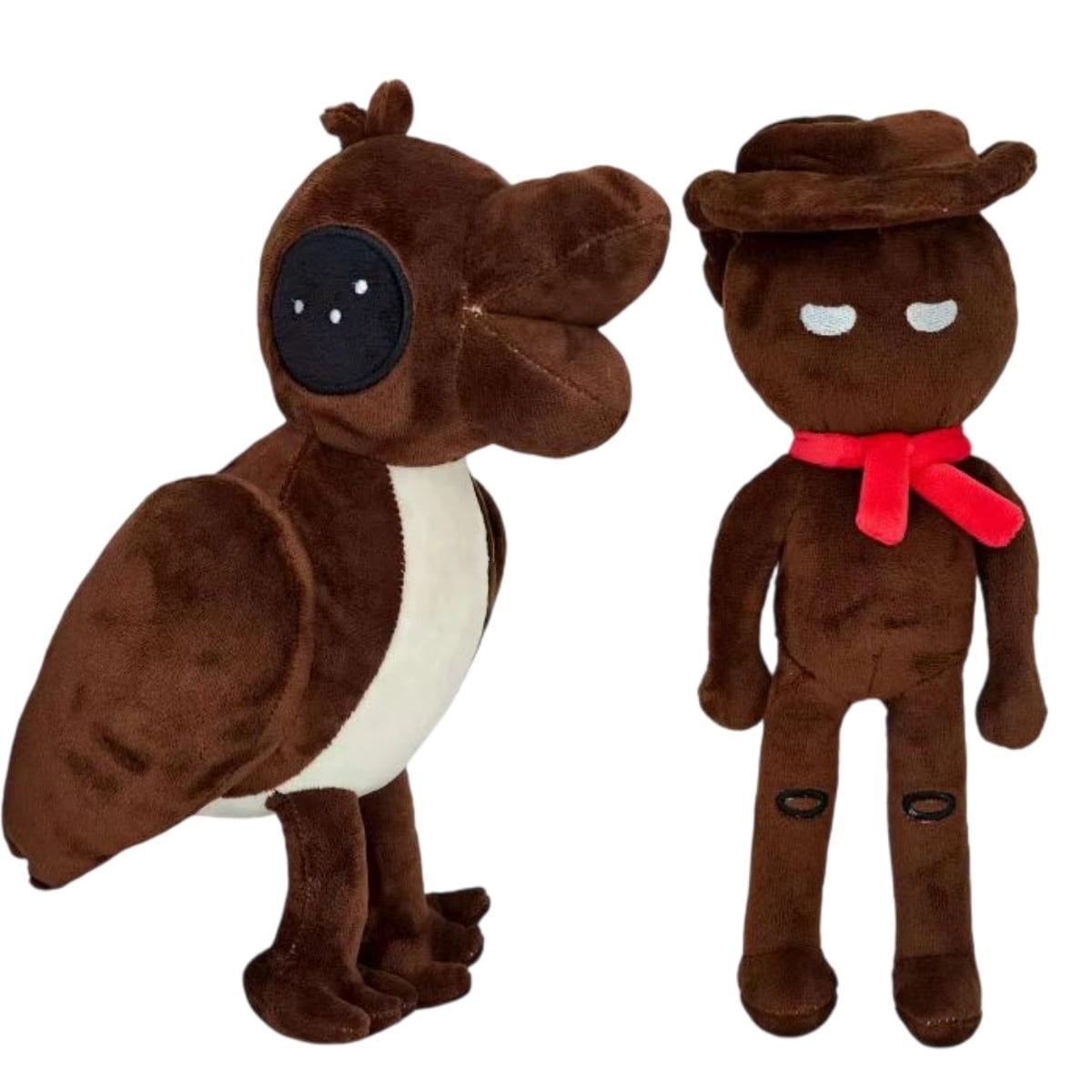2PCS The Great Outdoors Plush - Doors Outdoors Plush 11" Doors Outdoors Stuffed Animals, Doors Outdoors Plush Toys Doors Outdoors Stuffed Toys Figure Pillow for Room Decor for Horror Game Fans