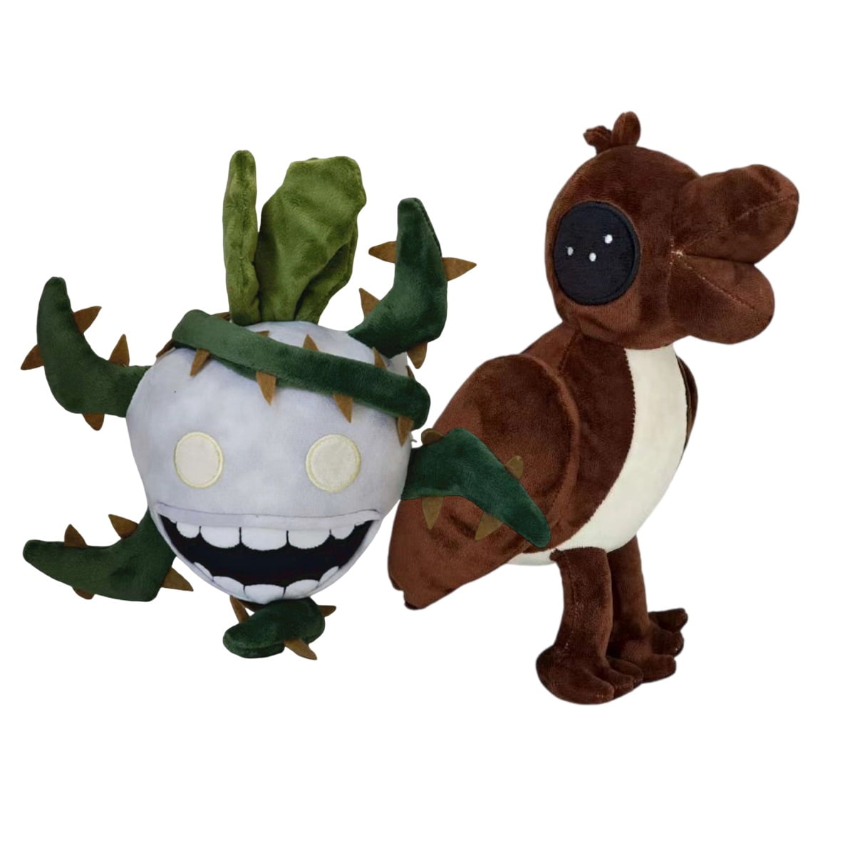2PCS The Great Outdoors Plush - Doors Outdoors Plush 11" Doors Outdoors Stuffed Animals, Doors Outdoors Plush Toys Doors Outdoors Stuffed Toys Figure Pillow for Room Decor for Horror Game Fans