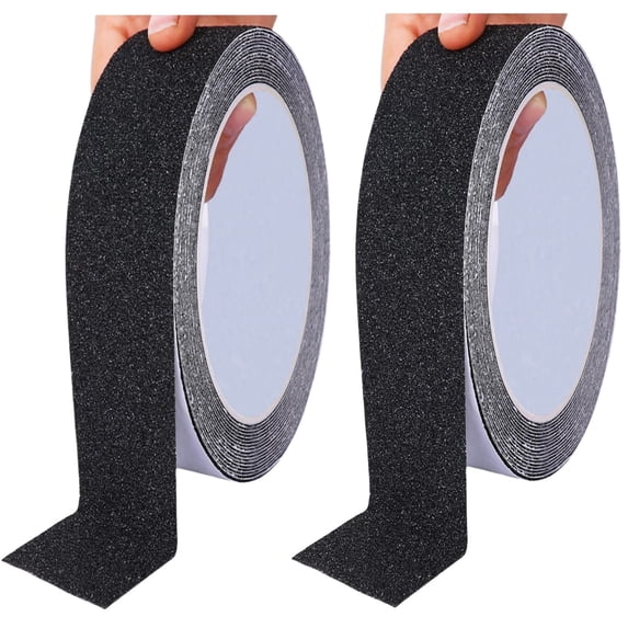 2PCS Grip Tape, Heavy Duty Anti Slip Tape for Stairs Outdoor/Indoor ...