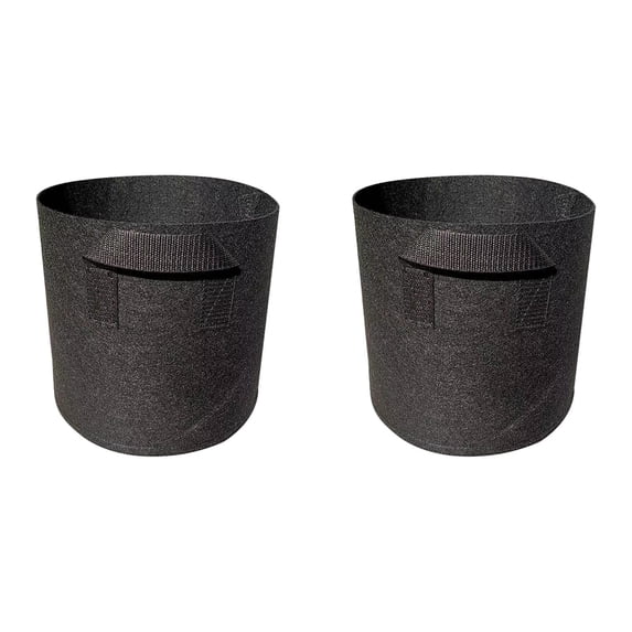 2PCS Grow Bags 20 Gallon Grow Bags With Handles Nonwoven Fabric Pots Pot For Vegetables Potato Carrot Onion Flower