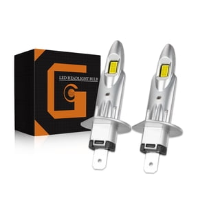 2PCS H1 LED Headlight Bulb Conversion Kit High Low Beam 100W 6500K Super White