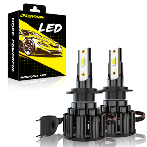 2PCS H7 LED Headlight Bulb Conversion Kit High Low Beam Plug&Play 6000K