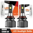 thumbnail image 1 of 2PCS HB3 9005 LED Bulbs For Dodge Avenger 2008-2014 12000LM 6000K Brighter White Car Lamp, 9005 LED Headlight Bulbs High Beam Replace, 1 of 15