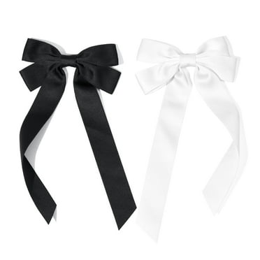 2PCS Hair Clip Satin Double Bow Alligator Clips Hair Accessories for Women/ Girls