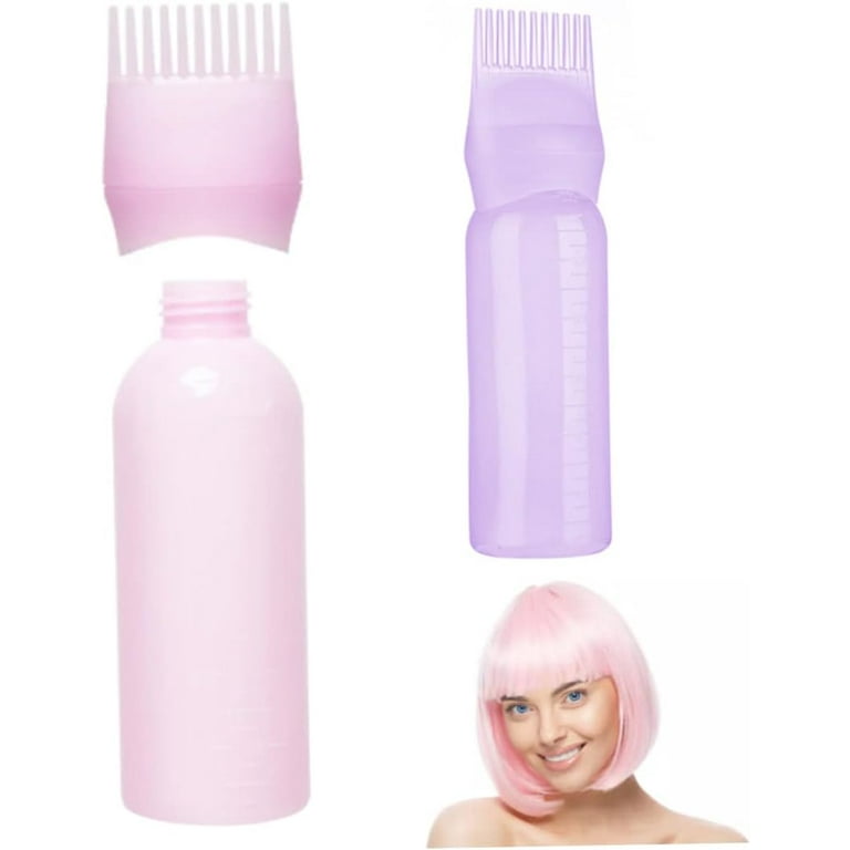 Hair Dye Brush Bottle, Hair dye bottle Comb bottle