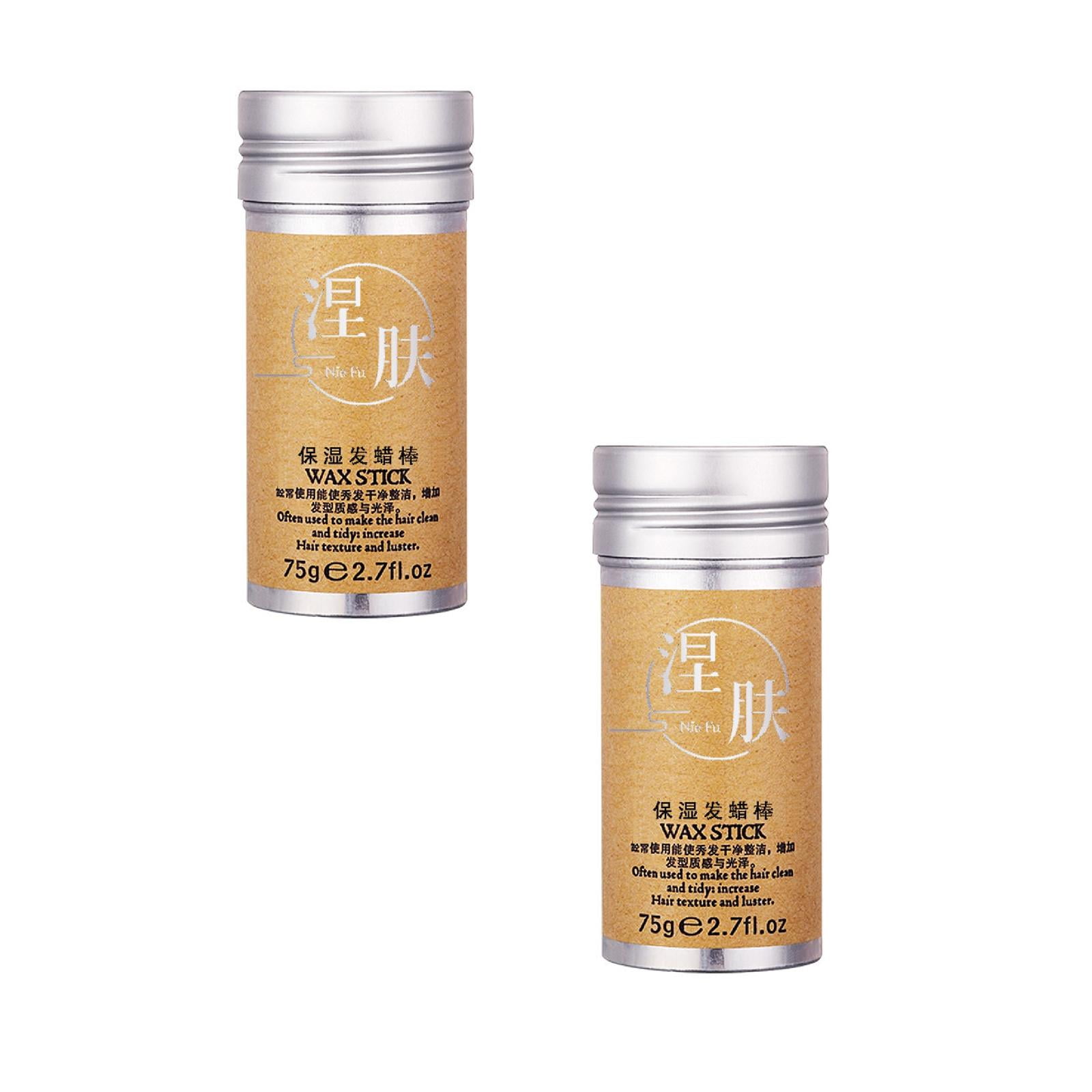 2PCS Hair Volumizer and Texture Powder,Wigs Pomade Stick Wax Control