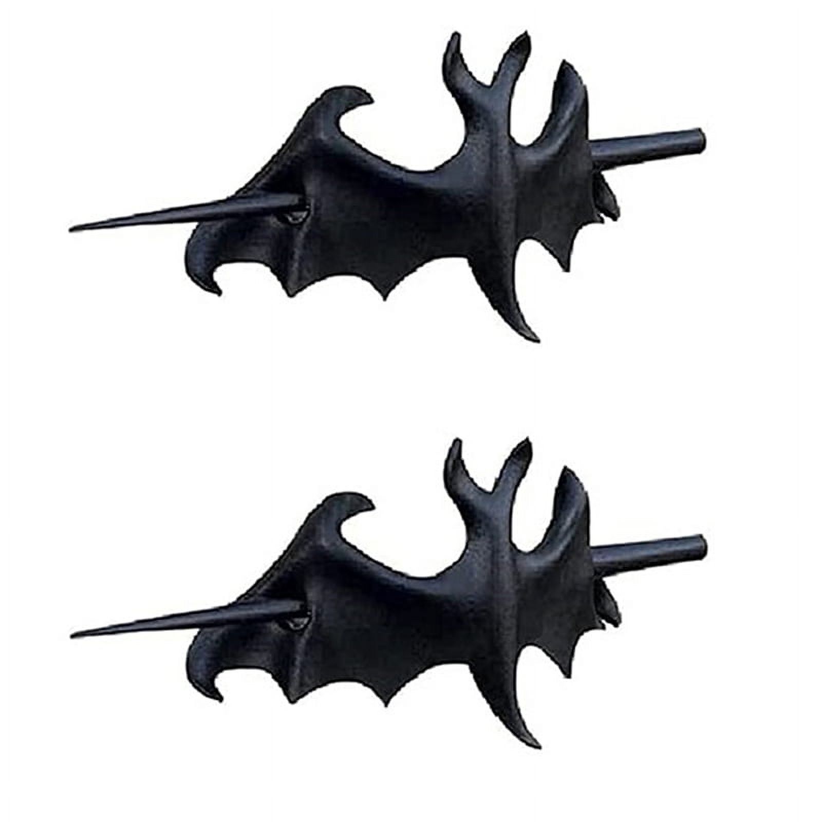 2PCS Hairpin with Black Crow, Crow Hairpin, Halloween  display picture 1