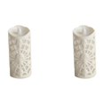thumbnail image 1 of 2PCS Halloween Flameless Candle Lights - Orange LED Flickering Candles Battery Operated - Realistic Votive Tea Lights for Pumpkin Decor, Thanksgiving, Christmas, Party & Festival Decoration, 1 of 9