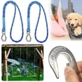 thumbnail image 1 of 2PCS Hammock Chair Hanging Rope, Heavy Duty Outdoor Tree Tie Adjustable Length Easy Install Portable for Swings Patio Camping, Hammock Suspension Cord Swing Attachment, 1 of 9