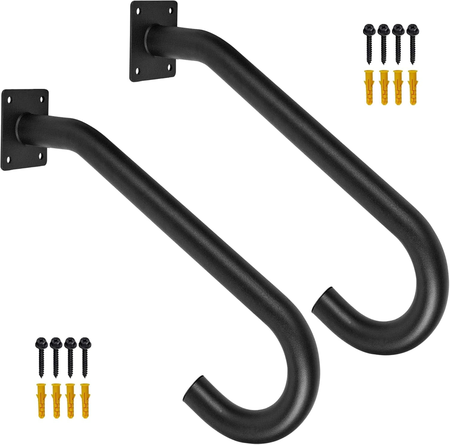 2PCS Hand Rails for Outdoor Steps, Outdoor Handrail Safety Grab Bar for ...