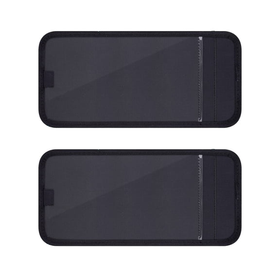 2PCS Handicap Placards Holder for Car Visor Disabled Parking Sign Holder Handicapped Identification Permit Placard Organizer Car Sun Visor Storage Placard Holder with Pen Holder Card Pockets