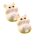 2PCS Hanging Easter Decorations For The Home, Hamster Character Figures