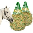 thumbnail image 1 of 2PCS Hay Net for Horses,Slow Feed Hay Bag for Horses Goat Sheep,Hanging Hay Feeder Bag for Horses Stable Stall Paddock Rest Toy, 1 of 13