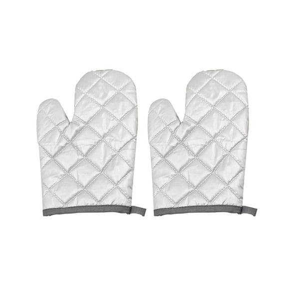 2PCS Heat Resistant Durable Oven Mitts, BPA-Free Protective Grilling Potholders, Soft Cotton Lining, Waterproof Non-Slip Grip Oven Glove, Kitchen Pot Holders Mits for BBQ, Baking, Cooking