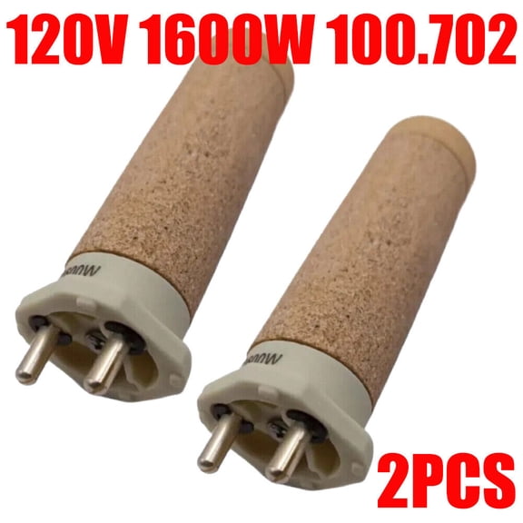 2PCS Heating Element Replacement for 100.702 fits Triac S BAK Rion 120V 1600W US