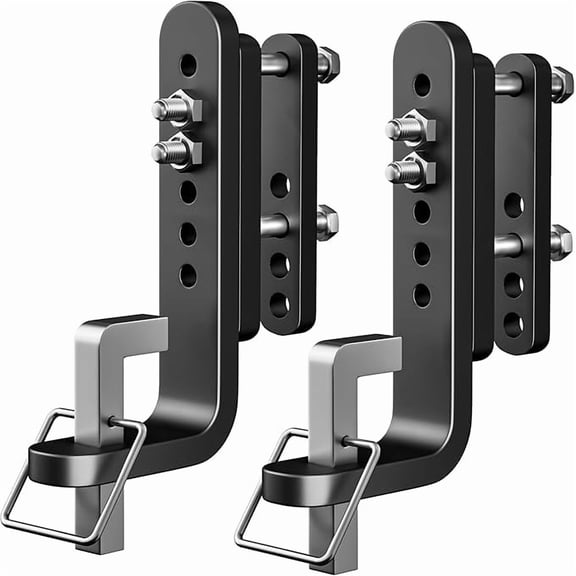 2PCS Heavy Duty Trailer Sway Control Bracket for Equalizer Hitch Weight Distribution System,Replace Part#95-01-5600, for 6K-14K Lbs Rated Hitch,Fit 3",4",5",6" Trailer Frame