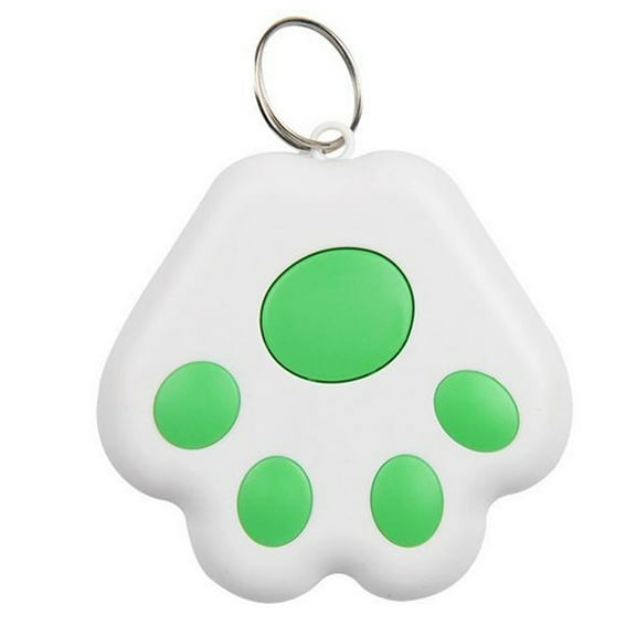 2PCS Hidden GPS Tracking Device, Portable Dogs Cats GPS Locator, Bluetooth Intelligent Anti-Lost Device, 5.0 Mobile Key Finder Device, for Kids Pets Keychain for Smartphone(Green)