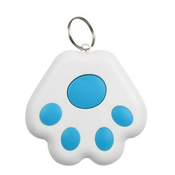 2PCS Hidden GPS Tracking Device, Portable Dogs Cats GPS Locator, Bluetooth Intelligent Anti-Lost Device, 5.0 Mobile Key Finder Device, for Kids Pets Keychain for Smartphone(Blue)