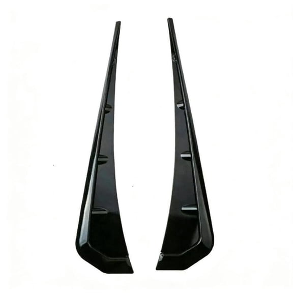 2PCS High Performances TPU Gills Side Panel Stickers Decors Easy to Install On Any Vehicle for Auto Body Protection