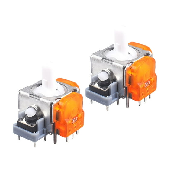 2PCS High Precised Hall Effect Joysticks for Controllers Spare TMR Analog