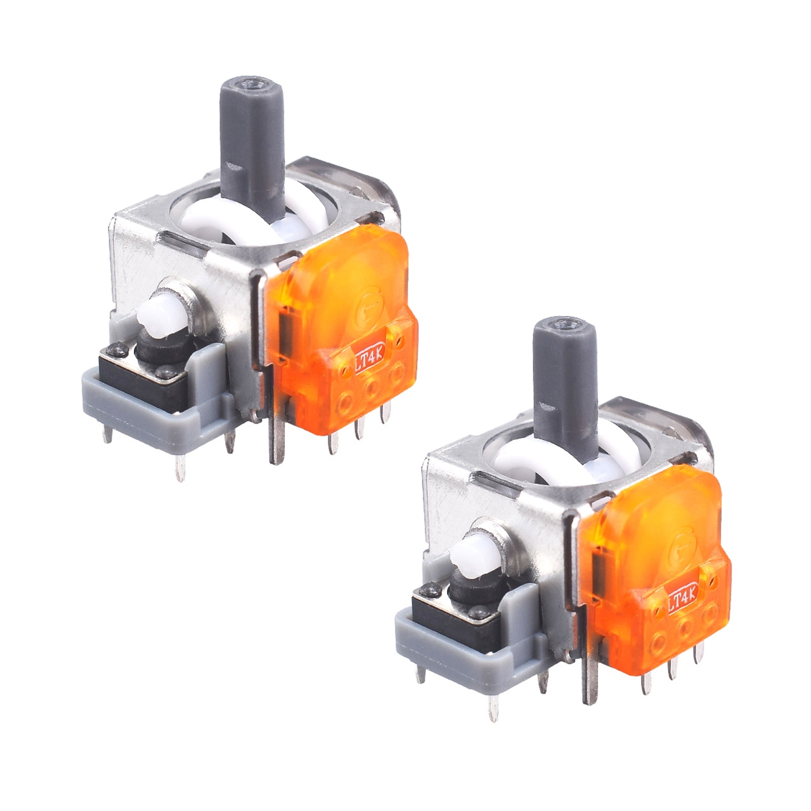 2PCS High Precised Hall Effect Joysticks for Controllers Spare TMR