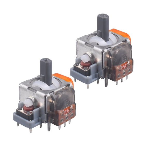 2PCS High Precised Hall Effect Joysticks for Controllers Spare TMR Analog
