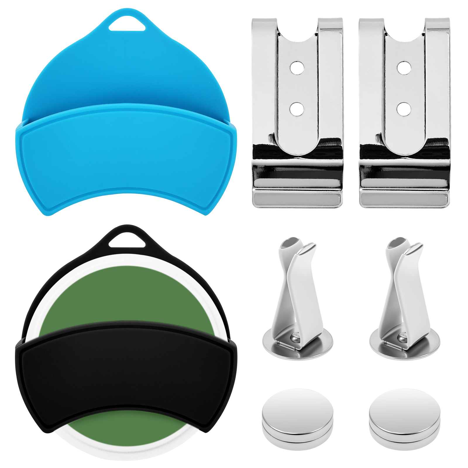 2PCS Holster Clip-Silicone Belt Clip Magnetic Mount for ZYN Alpha Pouch ...