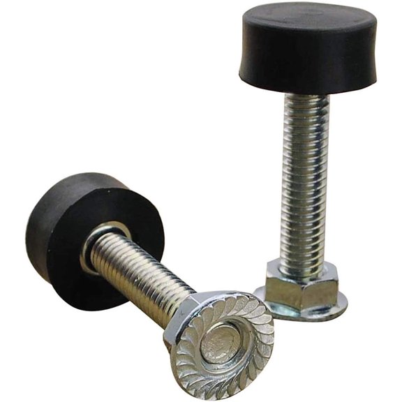 2PCS Hood Bumper Stopper Fits for Chevelle El Camino Monte Carlo Rubber Adjuster Bolt Nut Unbranded