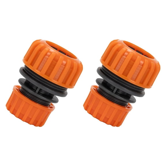2PCS Hose Joint Quick Coupling Connectors, Garden Irrigation Wash Coupling Joint Adapter Extenders Set, Tube Watering Hose Quick Connectors Tools for Garden Irrigation Wash - Shape B