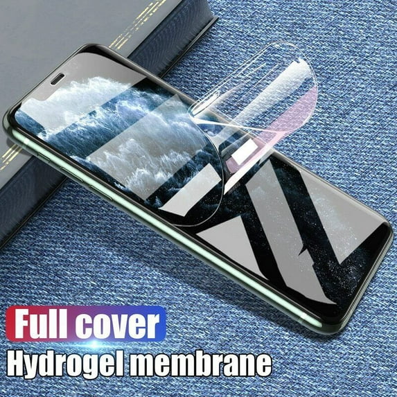2PCS Hydrogel Screen Protector For iPhone 13 12/11/8/7/+/X/XS/XS Max/XR Pro Max