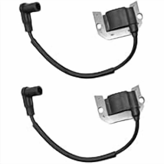 2PCS Ignition Coil Replacement for Select Lawn Tractors, Restores Spark Performance, Fits 25HP V-Twin Gas Engine Models