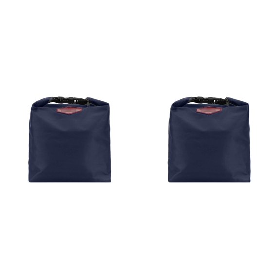 2PCS Insulated Thermal Food Reusable Hot Cold Temperature Retention Container for Picnic Lunch Outdoor Travel Home Decor