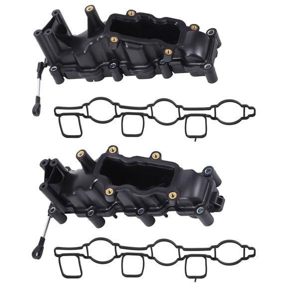 2PCS Intake Manifold for Audi A4 A6 A8 Q7 VW Touareg Phaeton 2.7 3.0 TDI Engine, OEM 059129712, 059129712T, 059129712BE, 059129712BL, 059129712BQ, 059129712CB
