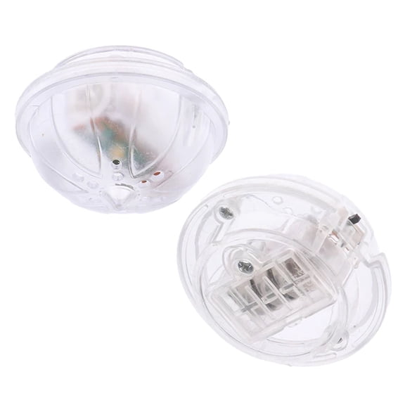 2PCS Interactive Glowing Light Model for Doll House Room Decoration Craft Model Project Atmospheres for Kids Playrooms