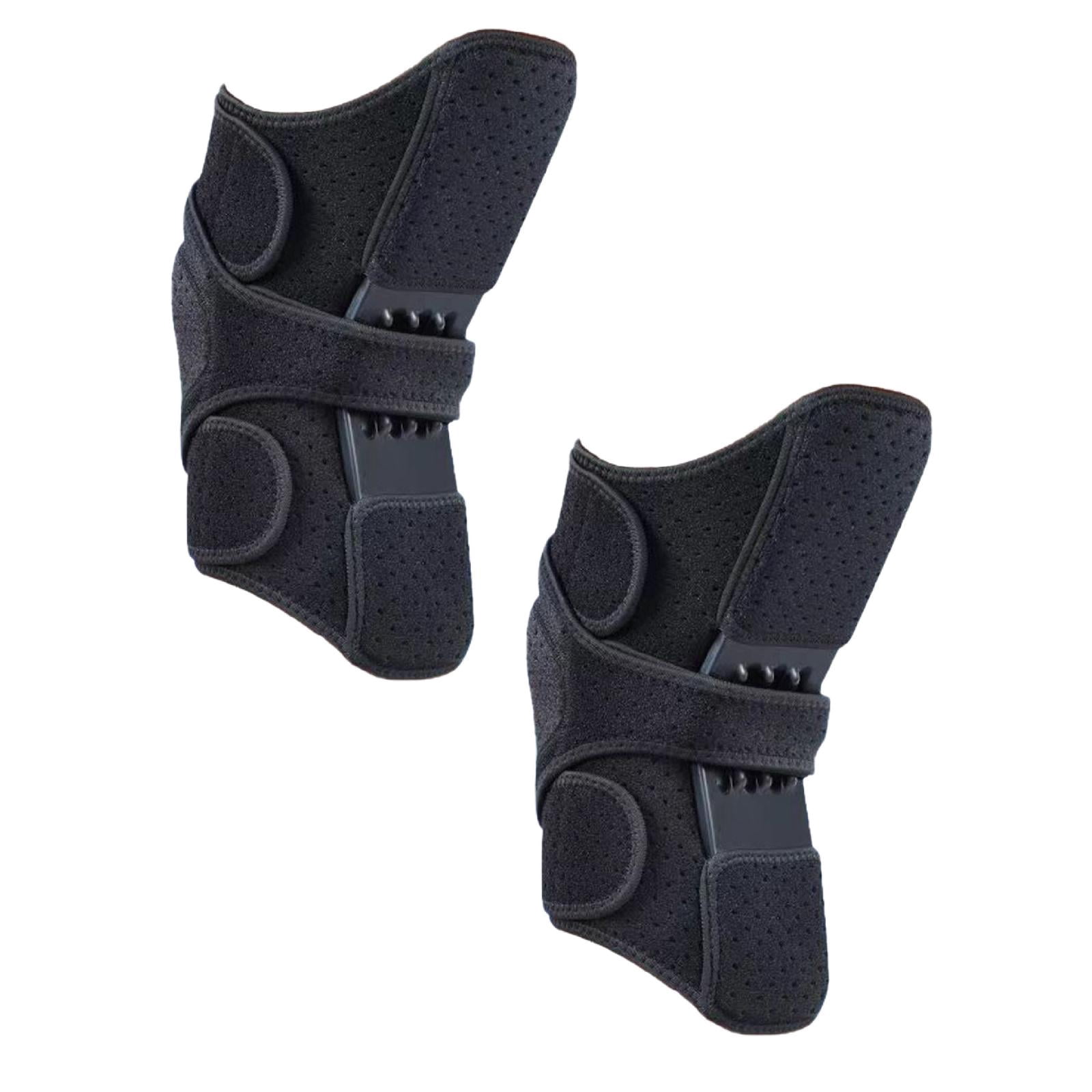 2PCS Joint Power Support Knee Braces With 4 Springs, Adjustable Knee Stabilizer Pads, Pain Relief Rebound Spring Force Joint Support Power Lift Knee Pads For Hiking Climbing, Squat, Volleyball