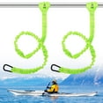 thumbnail image 1 of 2PCS Kayak Paddle Leash, 3.3-4.9ft Stretchable Paddle Strap, Lightweight Paddle Holder with Buckle, Reflective Paddle Lanyard for Canoe Fishing Pole Rod, 1 of 7