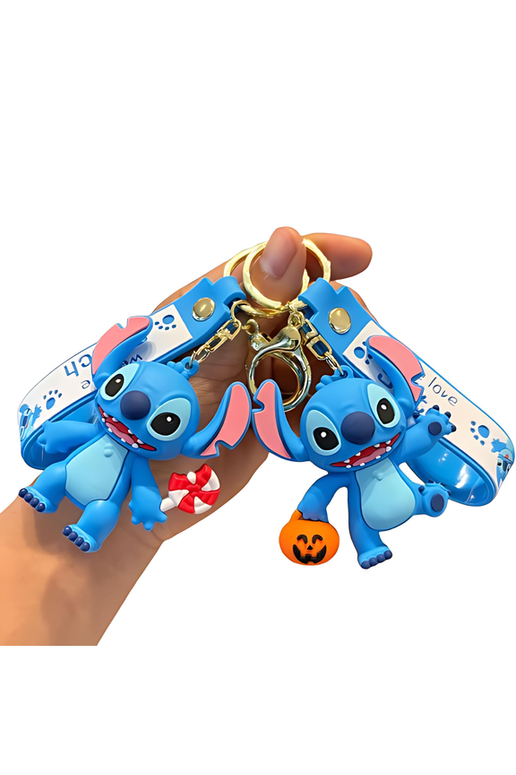 2PCS Keychain Cartoon Key Chains for Kids Girls Boys Couple Keychain for Keys Backpack Bag Phone Gift for Birthday
