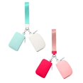 thumbnail image 1 of 2PCS Keychain Wallet Mini Zip Around Wristlet Wallets for Women Detachable Dual Pouch Wristlet Portable Coin Purse Small Wallets for Travel Sports Outdoors, 1 of 1