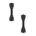 thumbnail image 1 of 2PCS Kid'S Car Seat Chest Clip Buckle Secure Fastening System Easy To Use Adjust Enhanced Durability Universal Fit For Most Child Seats 21X4.5X1Cm Utility, 1 of 3