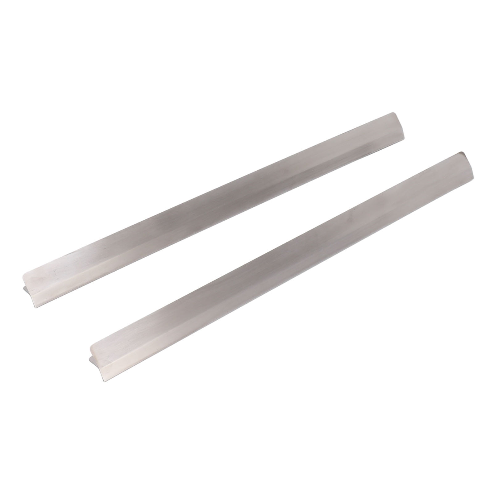 2PCS Kitchen Stove Counter Gap Cover Easy Cleaning Stainless Steel Gap
