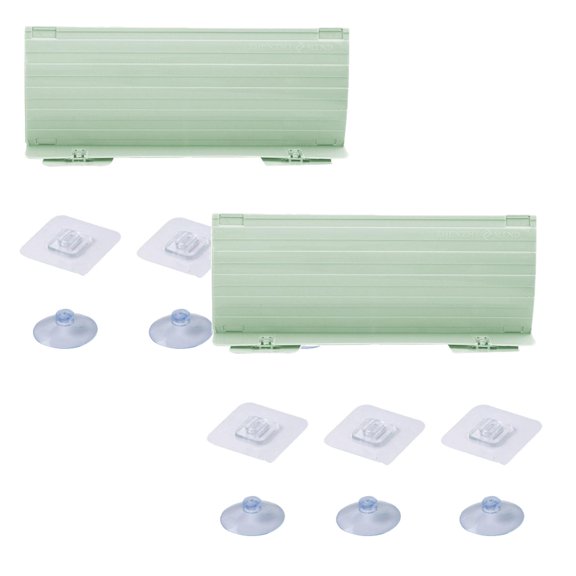 2PCS Kitchen Water Baffle Pp Guard Dish Washing Baffle Board Water Barrier With Strong Suction Drain Rack Water Guard For Kitchen —Durable Tray Draining Board One Size Utility