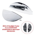 thumbnail image 1 of 2PCS L+R Headlight Washer Cover 63126922155 For Mini Cooper R50 R52 R53, 1 of 5
