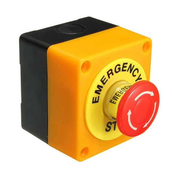 2PCS LAY37-11ZS Elevator Freight Elevator Emergency Stop Button Switch Box Emergenck874