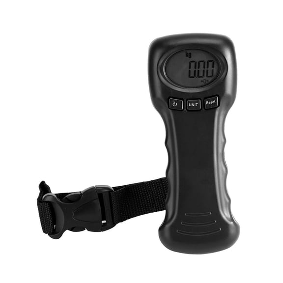 2PCS LCD Electronic Weight 50KG Portable Travel Hanging Luggage Scale with Digital Display ,Mult Function