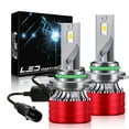 thumbnail image 1 of 2PCS LED 9006 HB4 White Headlight or Fog Light Bulb Conversion Kit Low Beam Bulbs, 1 of 8