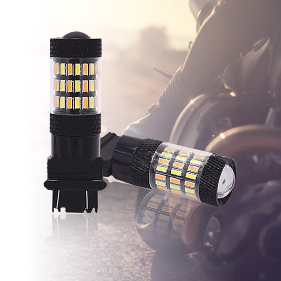 2PCS LED Brake Stop Light 7443 7444 7440 Repalce HaloVISVIC Bulb Pure Red Lamp