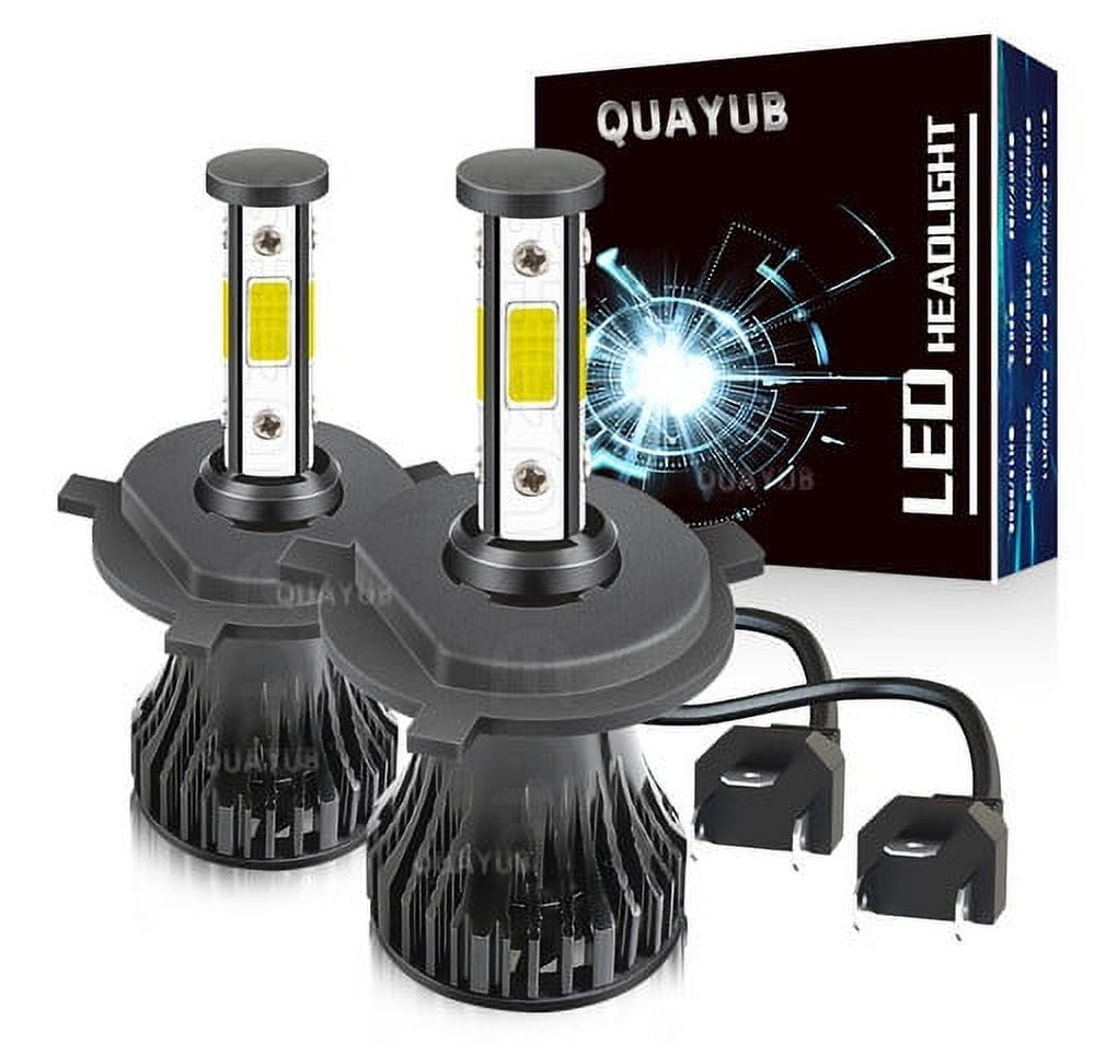 2PCS LED Headlight H4 9003 6000K High/Low Beam Bulbs For 20062014