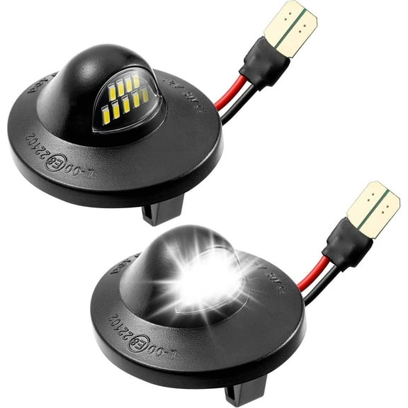 2PCS LED License Plate Light for Ford F150 F250 F350 F450 F550 IP67 Waterproof