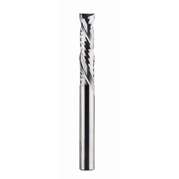 2PCS/LOT Compression Milling Cutter Woodwork Cut Two Flute Spiral Carbide Milling Tool Bits Wood End Mill ,High Efficiency